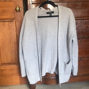 F21 oversized knit cardigan